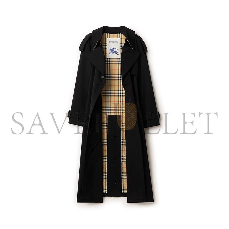 Bv*b*rry long gabardine fitzrovia trench coat 81207021